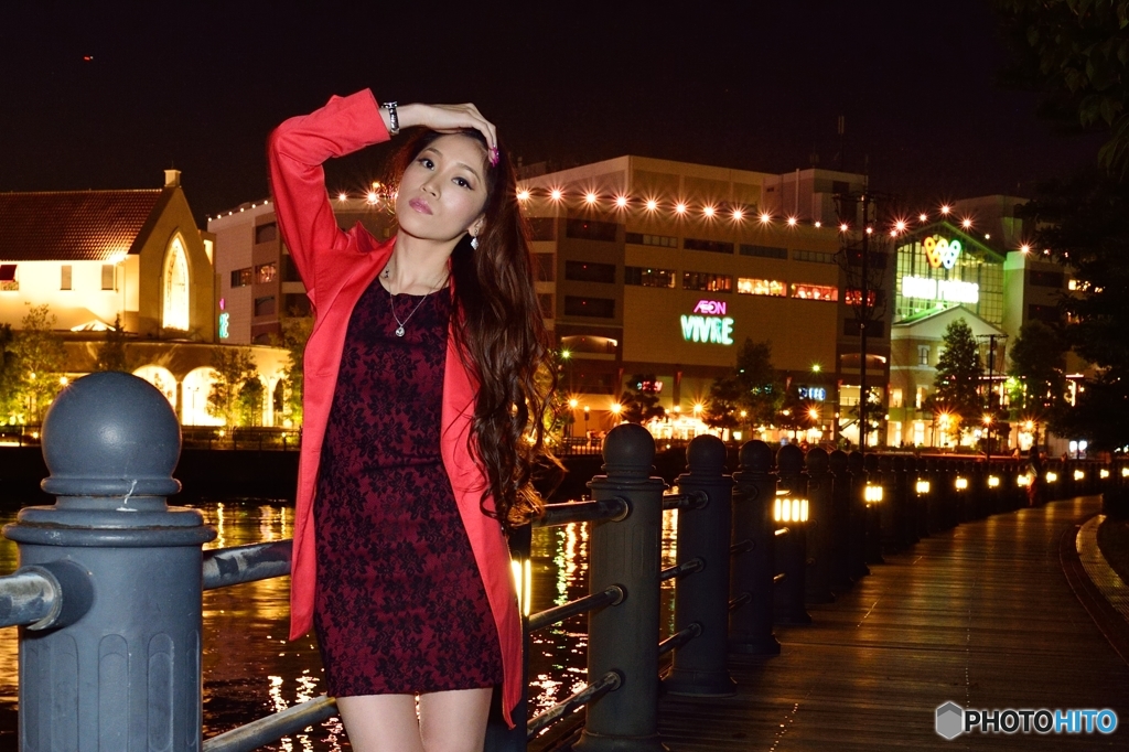 横浜夜景とべっぴんさん1