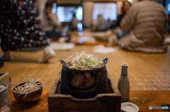 牛蒡をトッピング