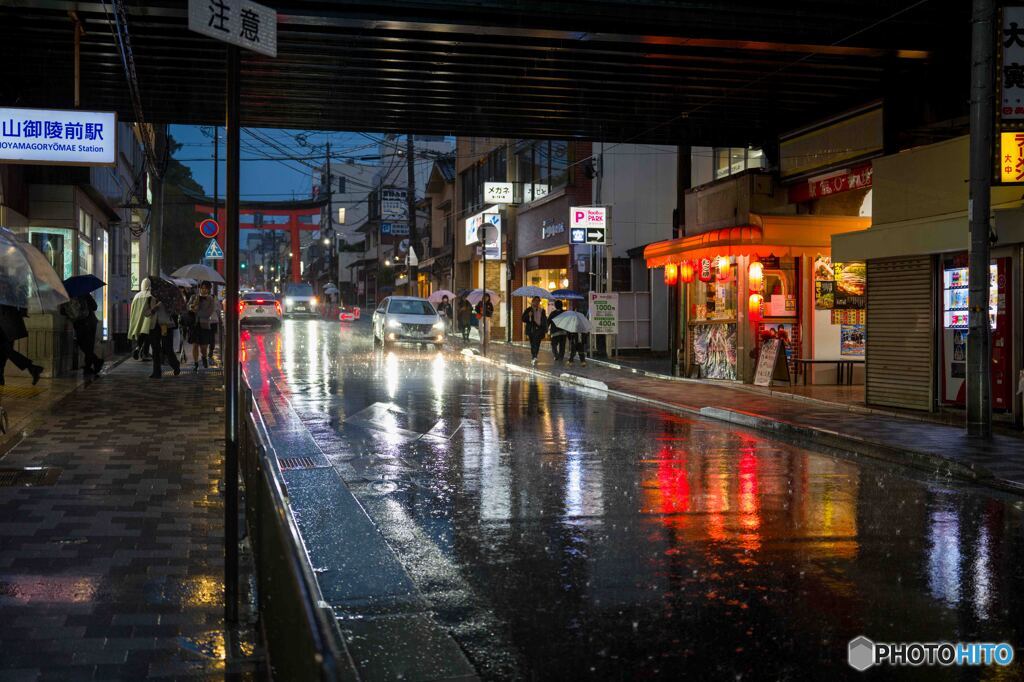桃山御陵前