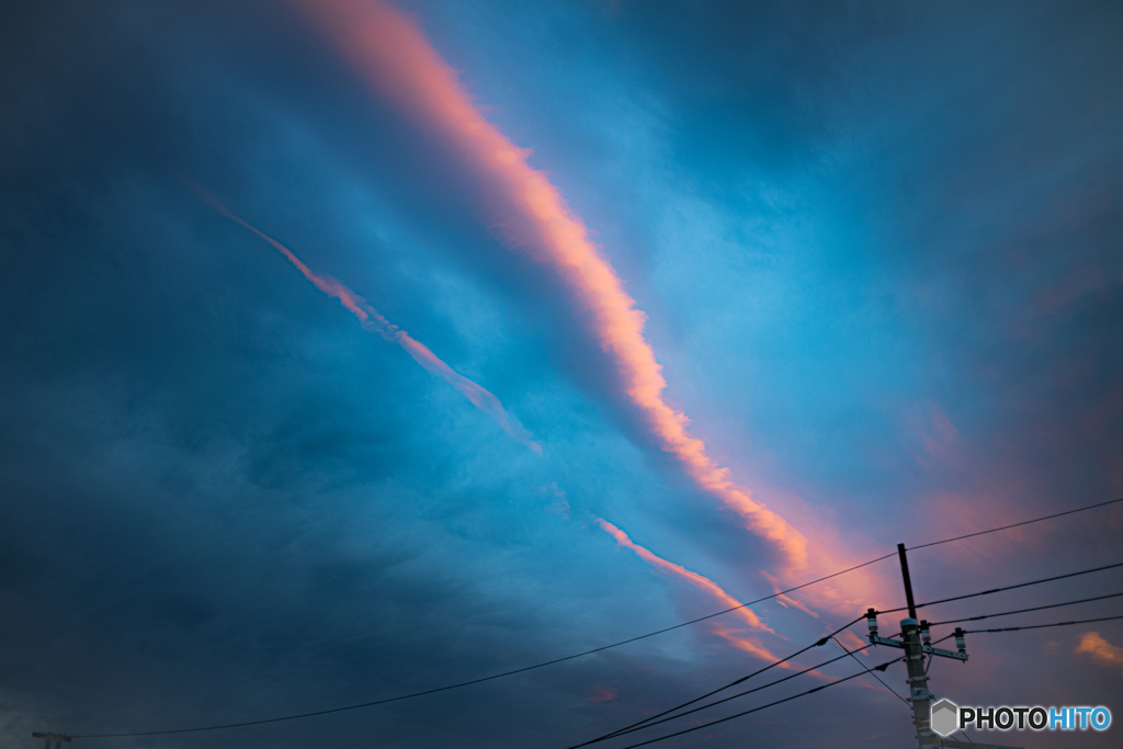 東の空