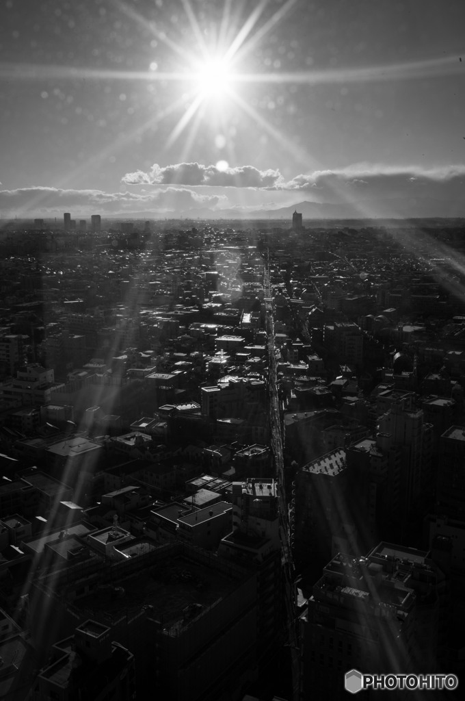 キャロットタワーからの眺め