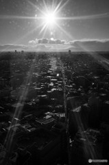 キャロットタワーからの眺め