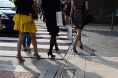 銀座を闊歩♪
