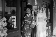 着物が嬉しくって
