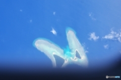 機内の窓から幸せが
