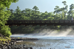 朝靄の河童橋