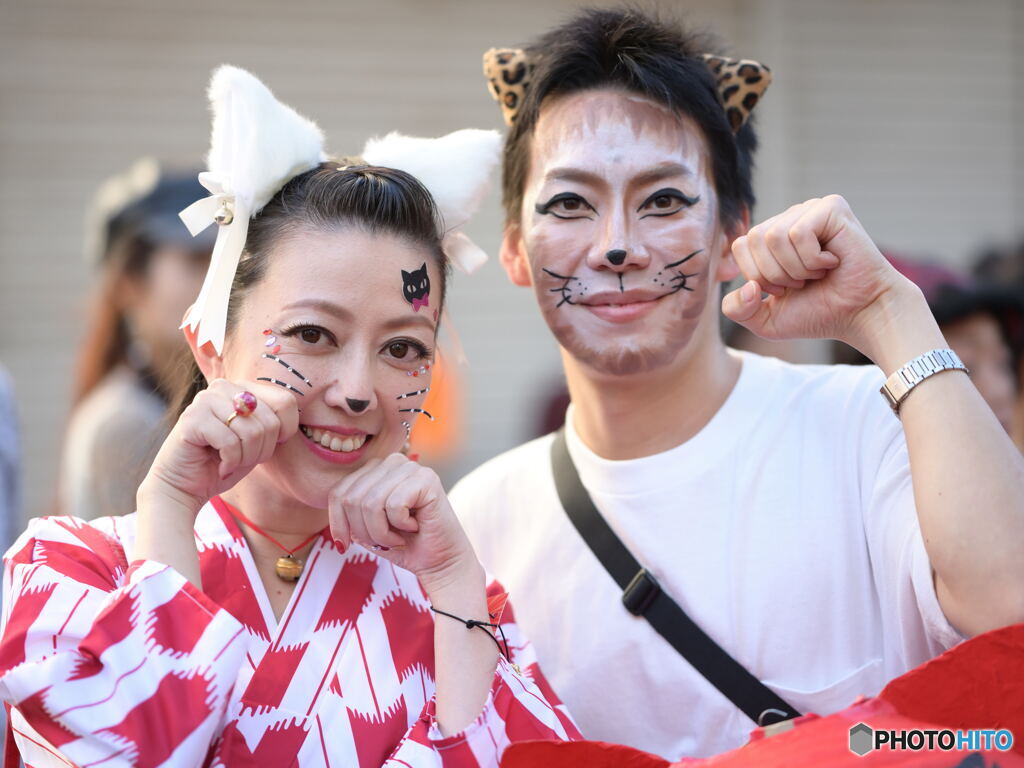 化け猫ペア3