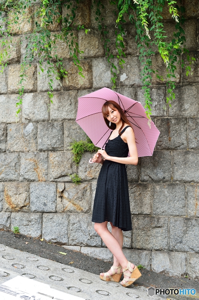 雨傘ポートレート1