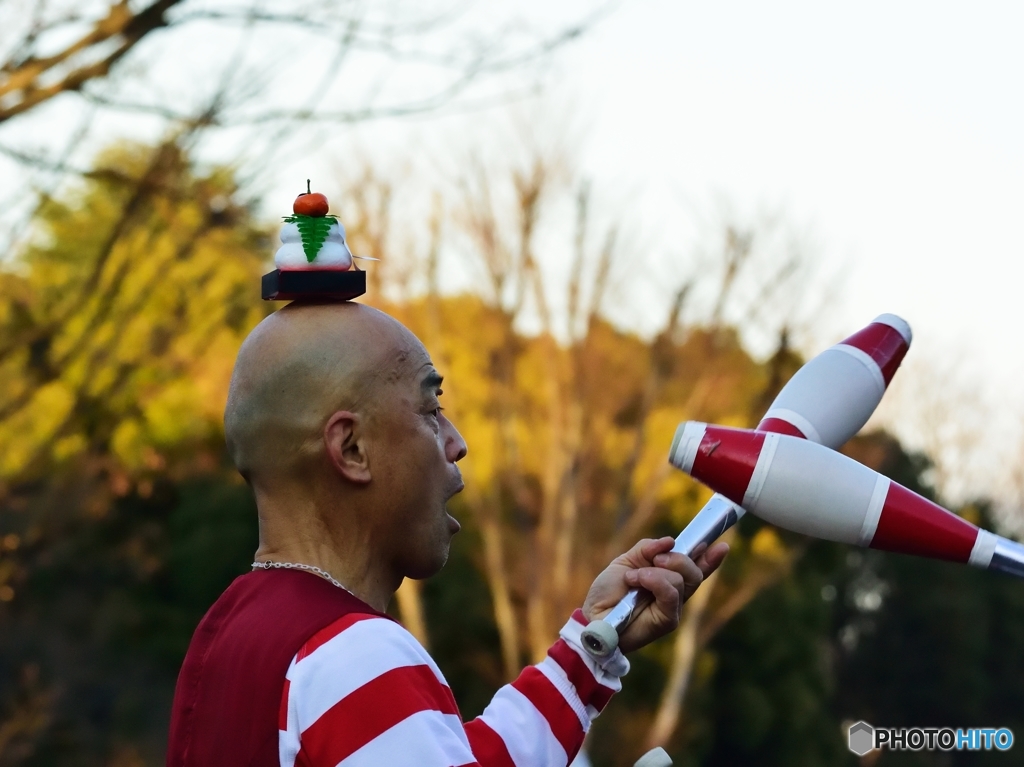 お正月を写そう～ ポン