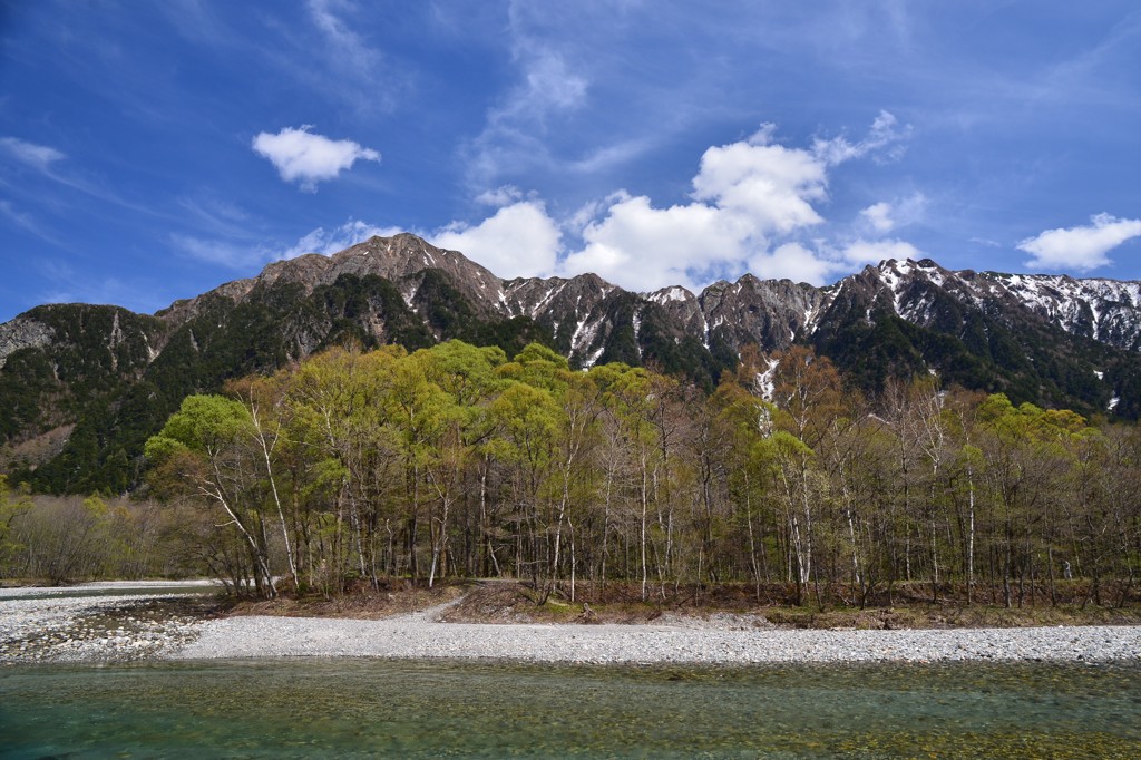 霞沢岳と六百山