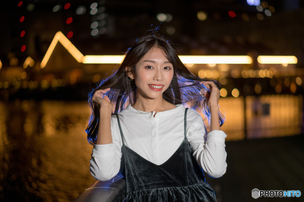 バックライトをブルーに