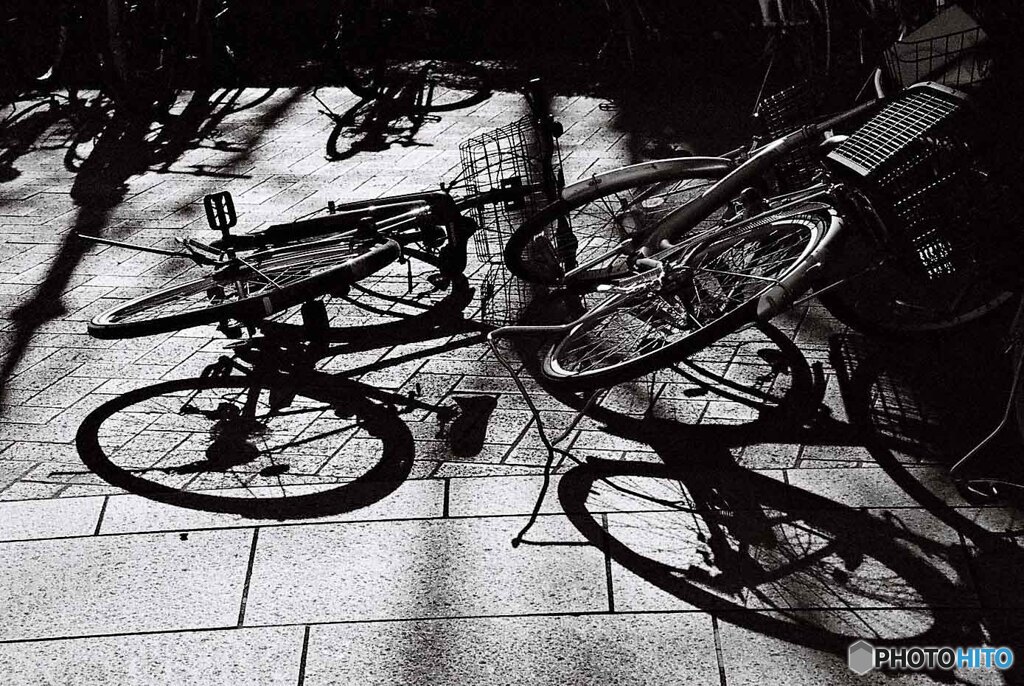 横転自転車
