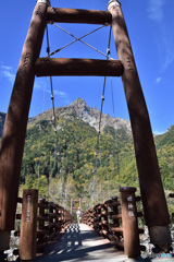 明神橋と明神岳２