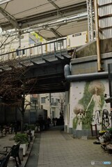 自由が丘駅ガード下