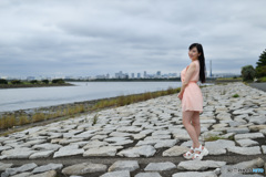 東京湾を望む３