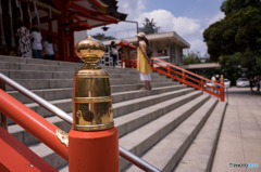広い階段