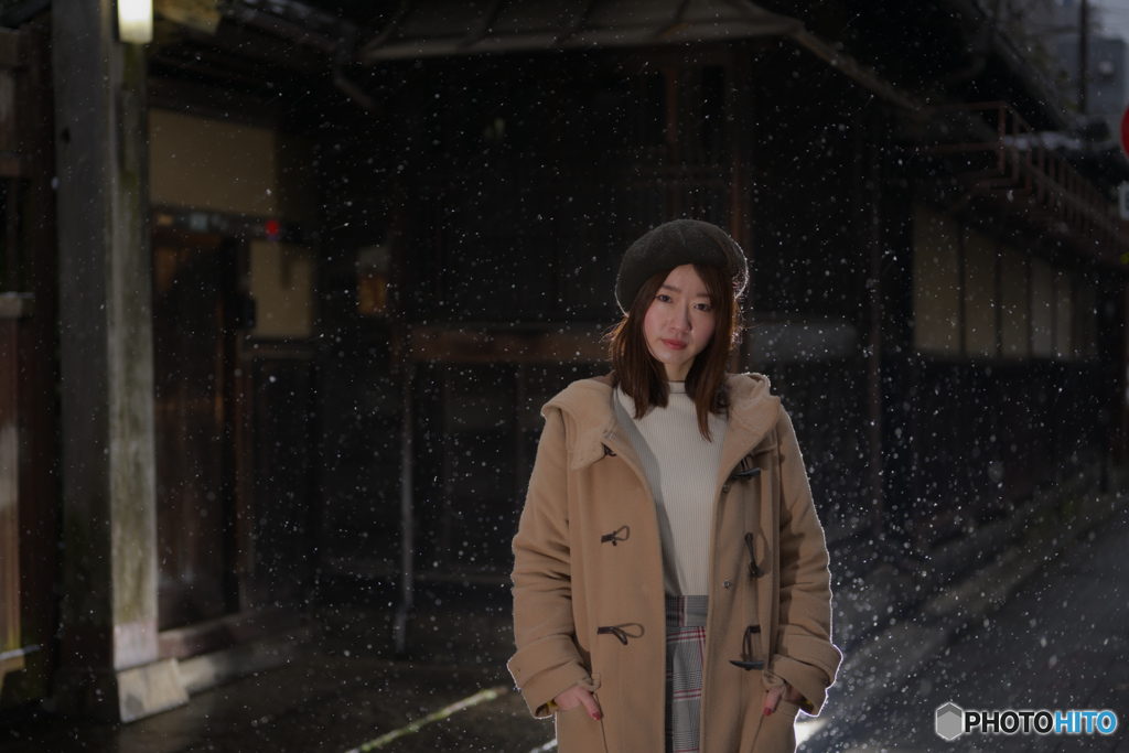 雪が降ってきた3