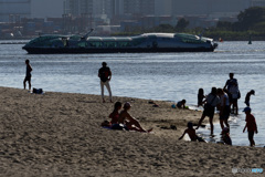 卑弥呼がいる海水浴場