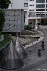 自転車親子 自転車親子