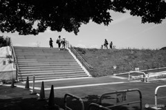 多摩川土手