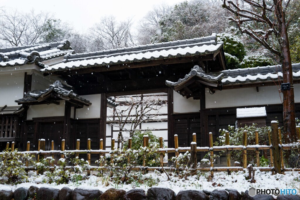 佐地家の門