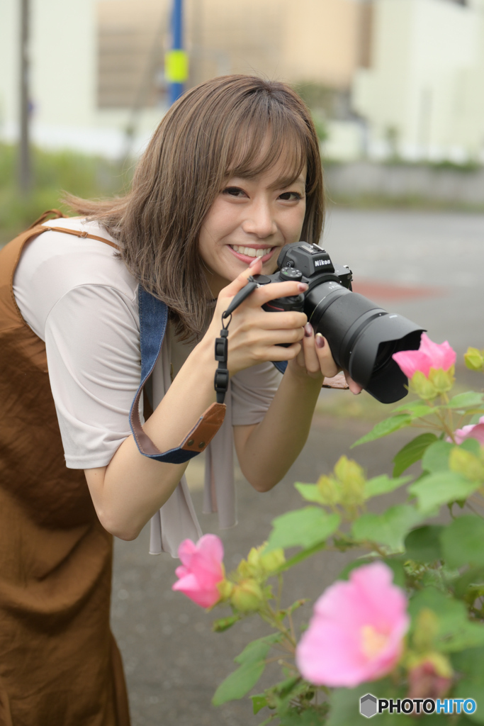 カメラ女子