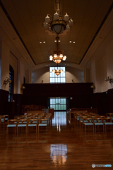 省エネのシャンデリア