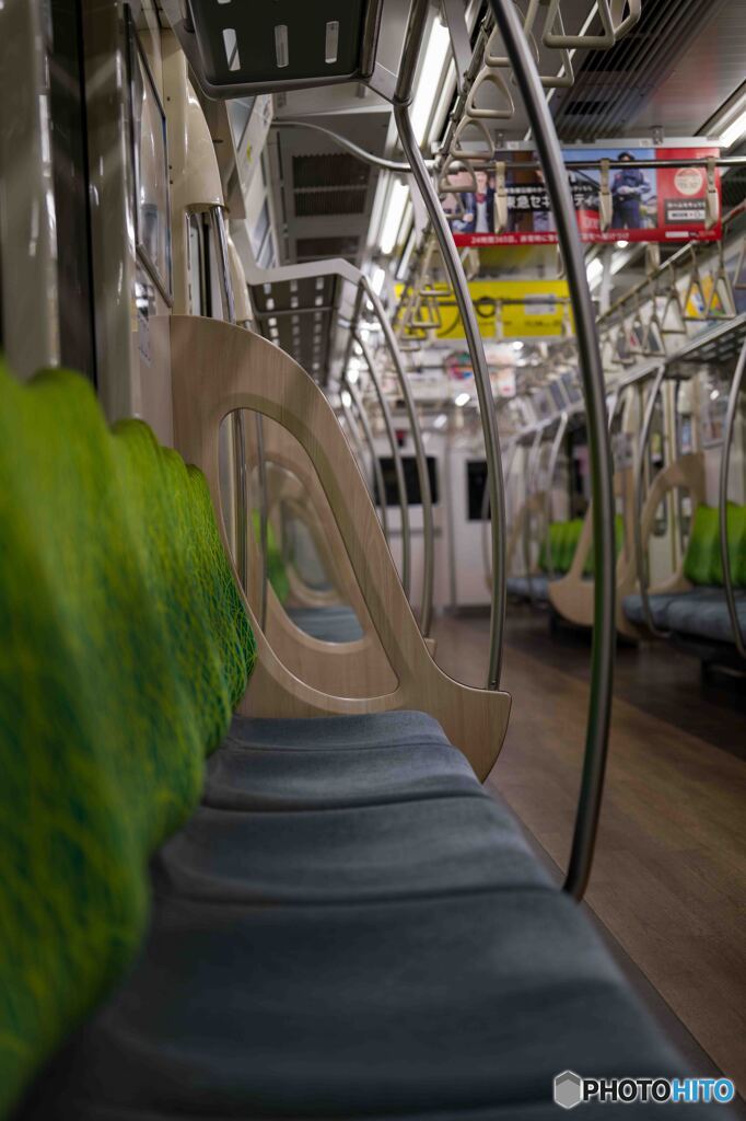 空いてる電車