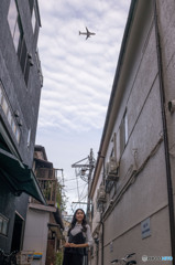 頻繁に飛ぶジェット機