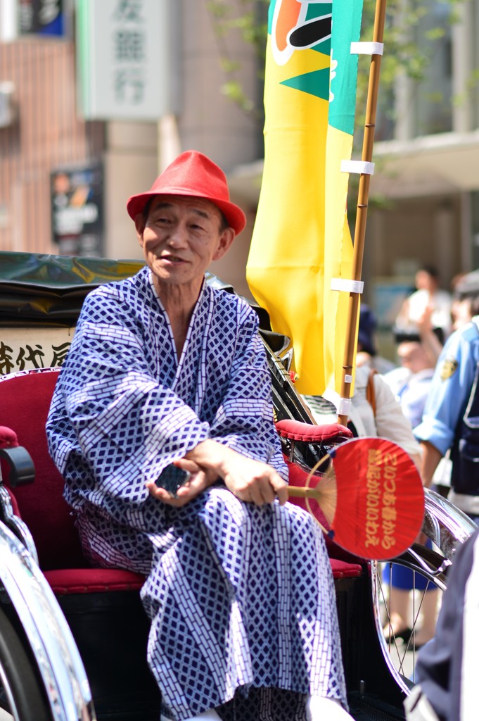 赤い帽子のおっちゃん