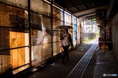 夕暮以降は危険な近道