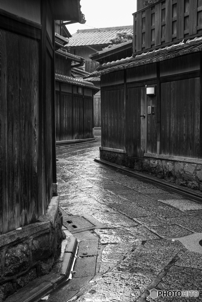 雨の小径