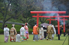 親族が集まる