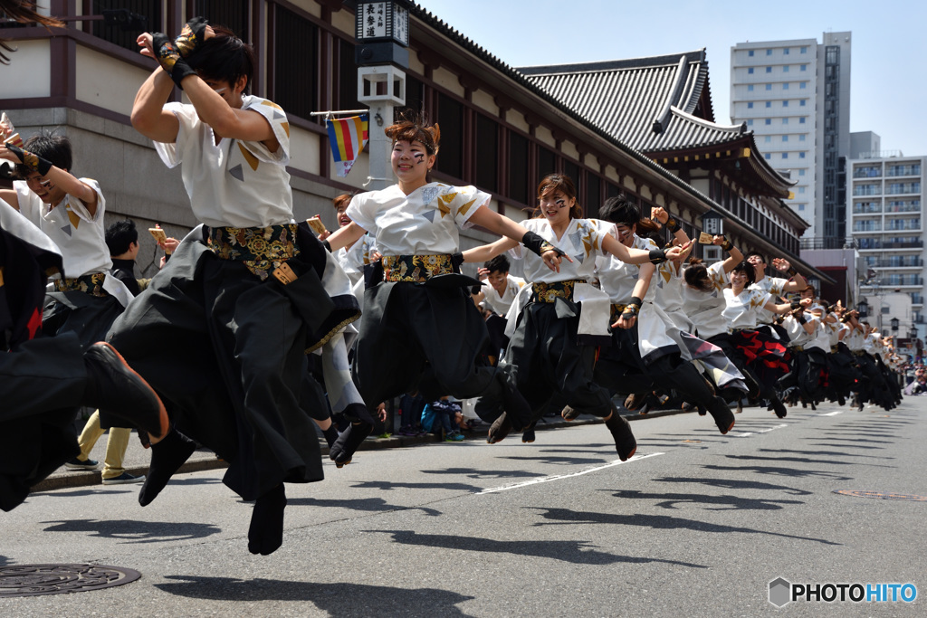 厄除けよさこい４