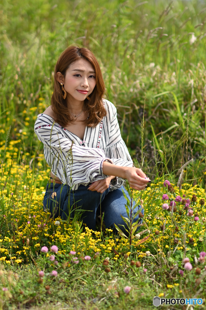 お花畑風