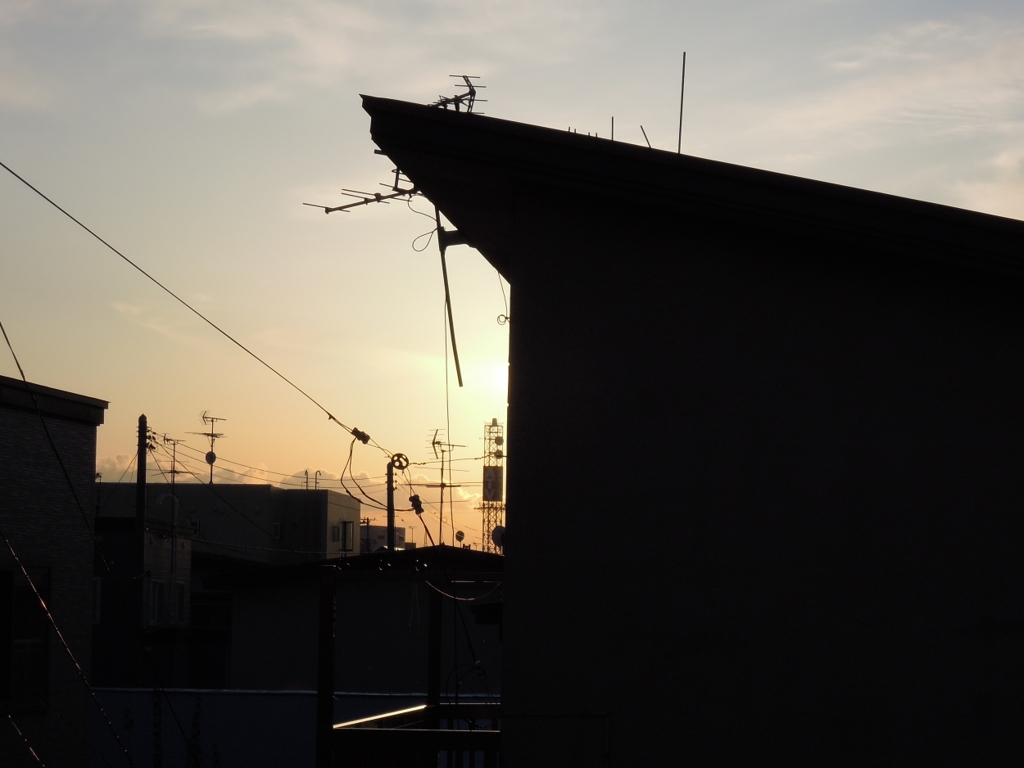 MAXＺＯＯＭで夕暮れ撮影