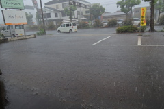 雷雨中