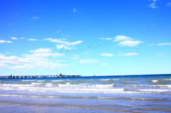 青い空　青い海