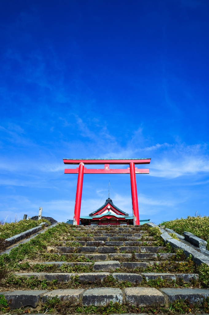 空へ参拝