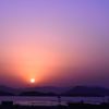 久々の夕焼け
