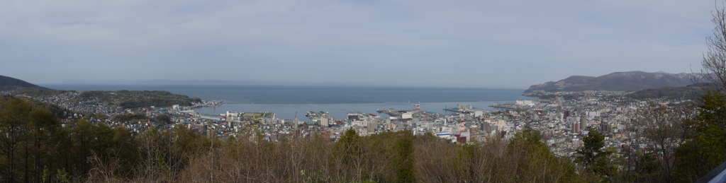 小樽旭展望台からの景色