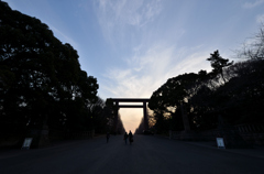 靖国神社　正面