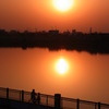 夕日とシルエット #1