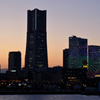 夕暮れのみなとみらい