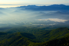 赤岳からの朝