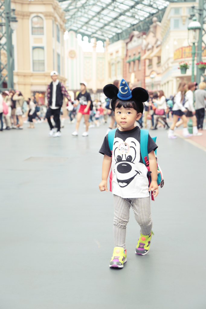 ディズニーランドへ。
