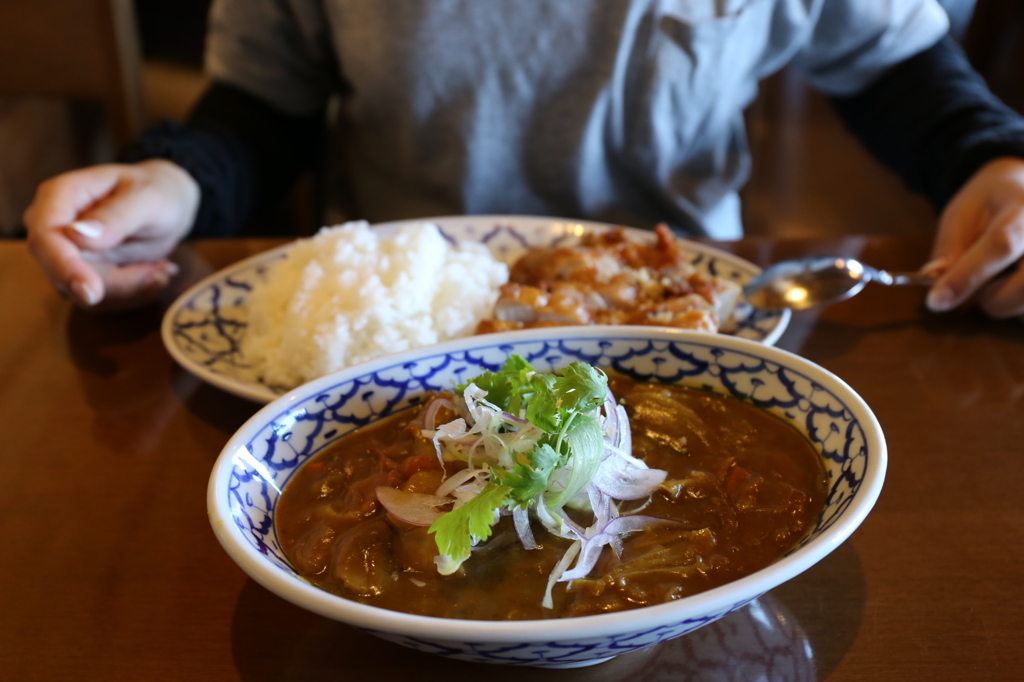 カフェくるくま「チキンカレー」