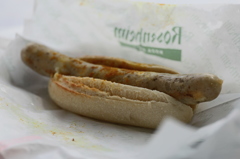 海老名ＳＡ内のソーセージ屋さん