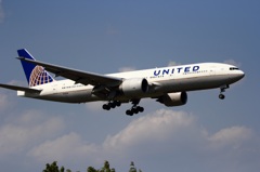 B777-200　ユナイテッド航空@成田