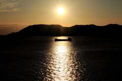 瀬戸内の夕焼け